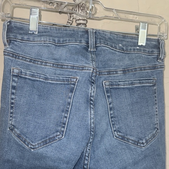 Garage denim jeans Low Rise Flare soft size 27 stretch boho festival hippie - Picture 6 of 6